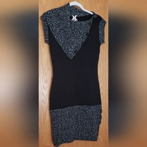 Black knit Derek Heart Sweater Dress Size L